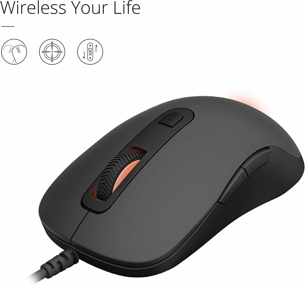 Rapoo V16 Gaming Mouse USB Wired Ergonomic Design RGB LED 2000dpi ...